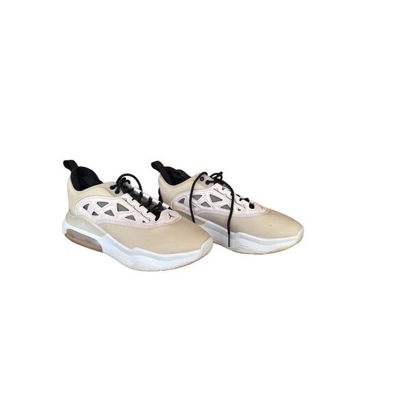 Jordan Womens Cream AV5186-602 Air Lace Up Running Athletic Shoes Size 9 - Picture 5 of 9